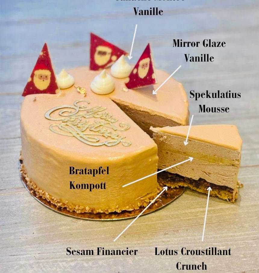 spekulatius bratapfel torte